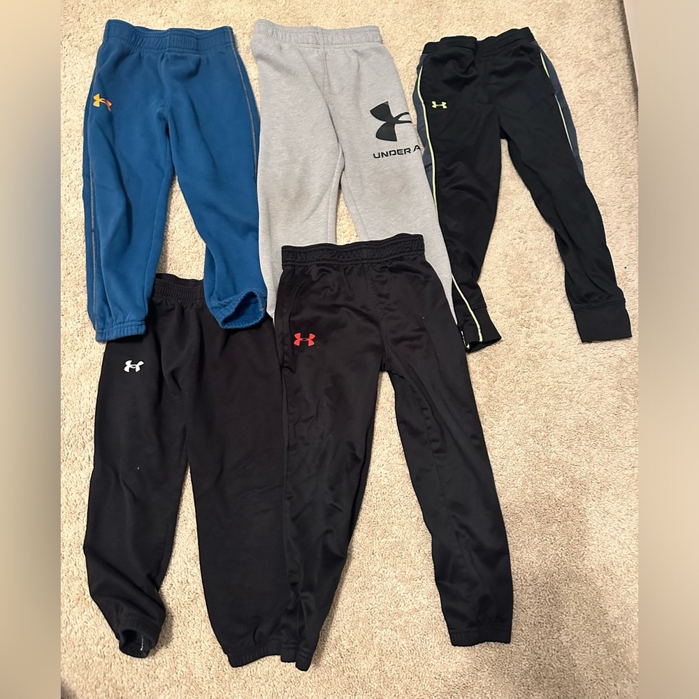 Boys Under Armour Pants Size 4T - Lot of 5